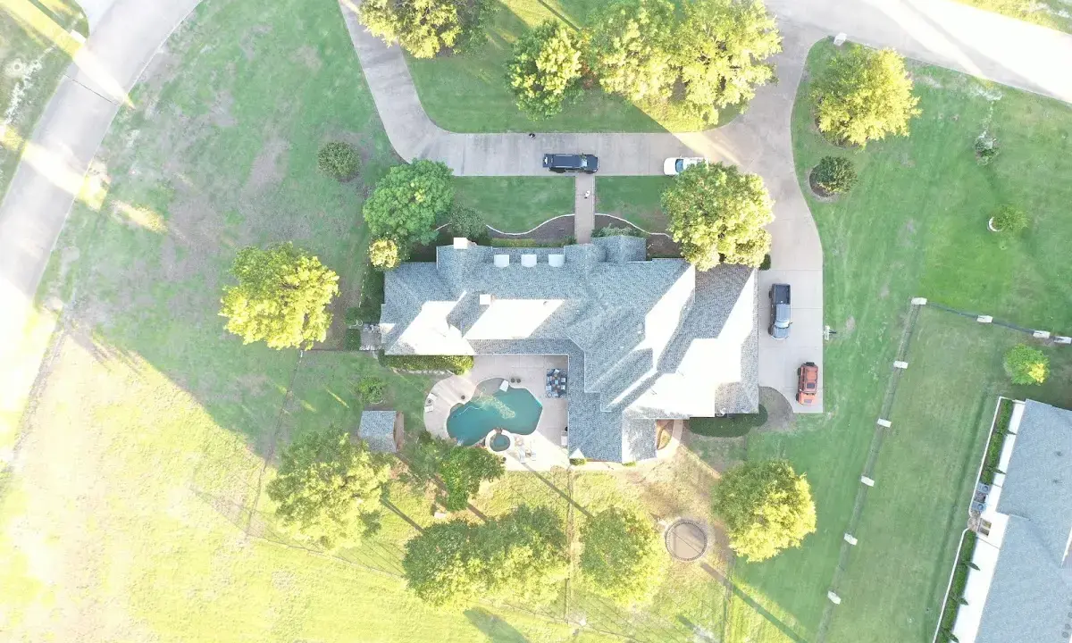 New shingle roof installation on a home in Stonecrest